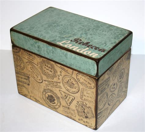 metal recipe card boxes|recipe boxes 4x6.